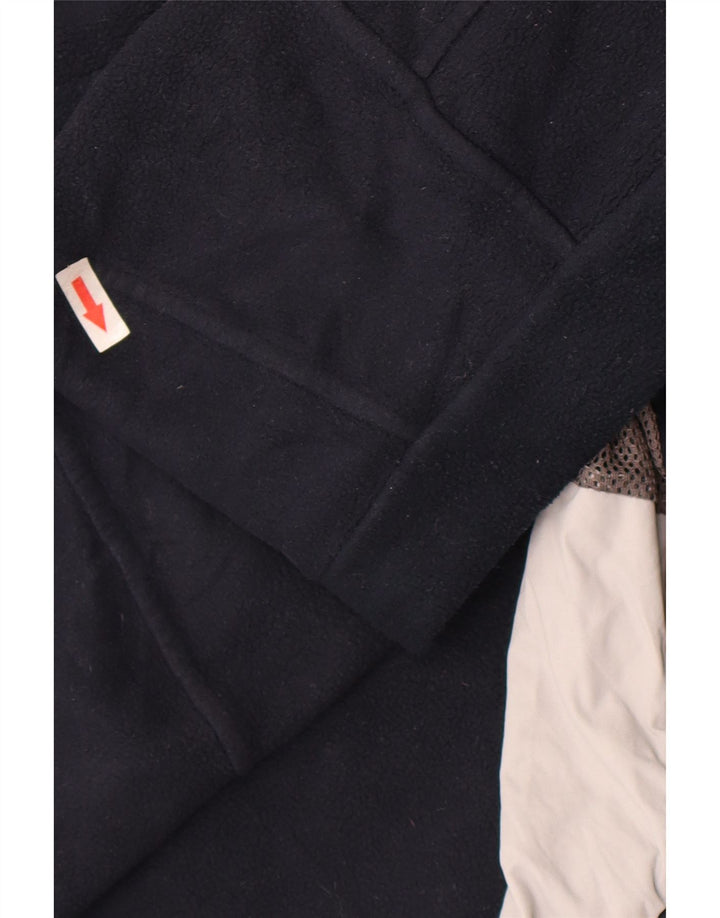 Helly Hansen Herren-Fleecejacke mit Grafik, UK 40, Größe L, Marineblau, Farbblock