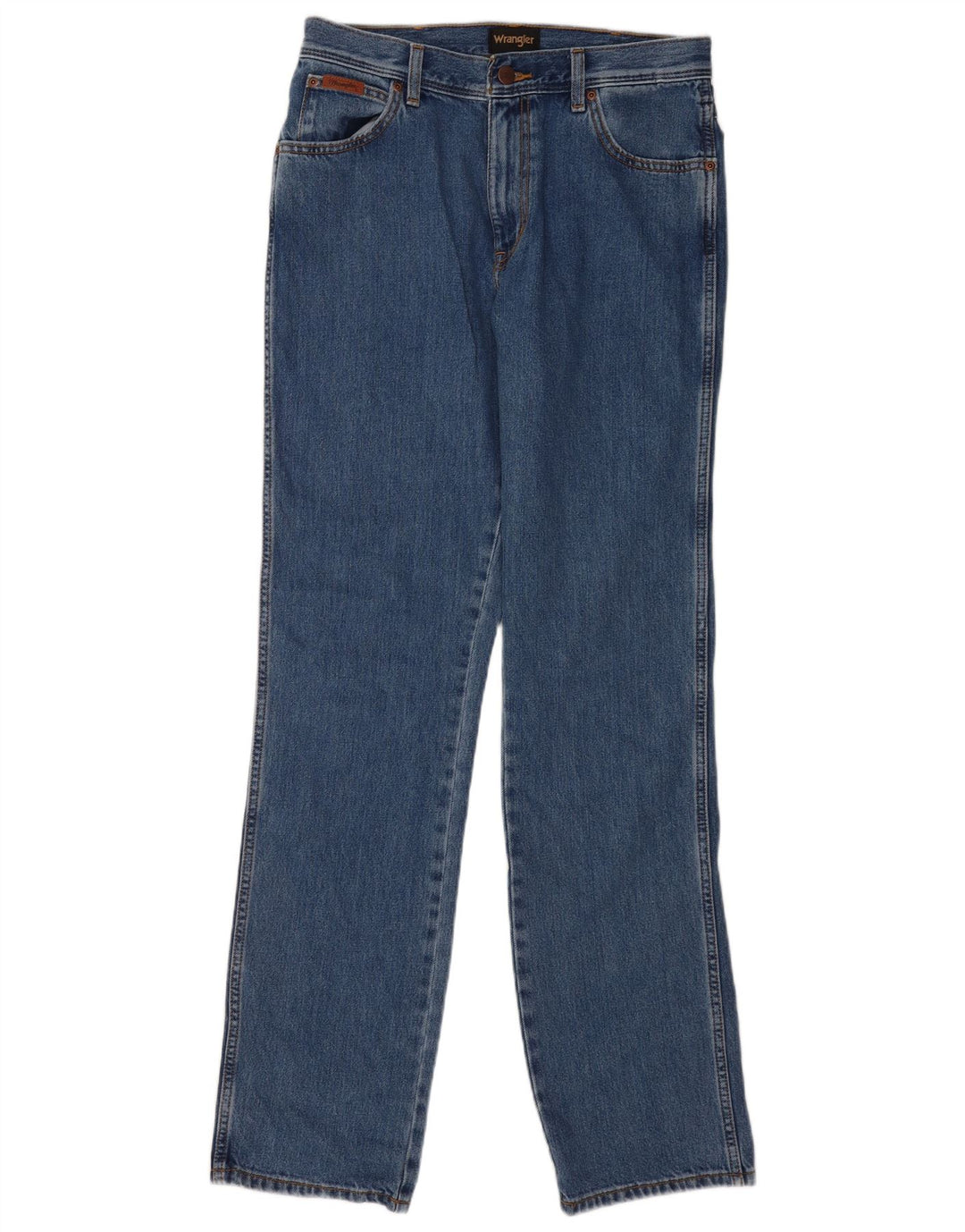 Wrangler Herren Texas Straight Jeans W32 L36 Blaue Baumwolle