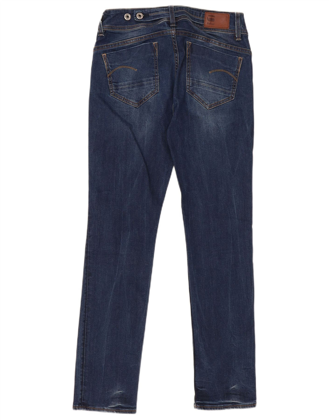 G-Star Damen Midge Straight Jeans W29 L30 Marineblau