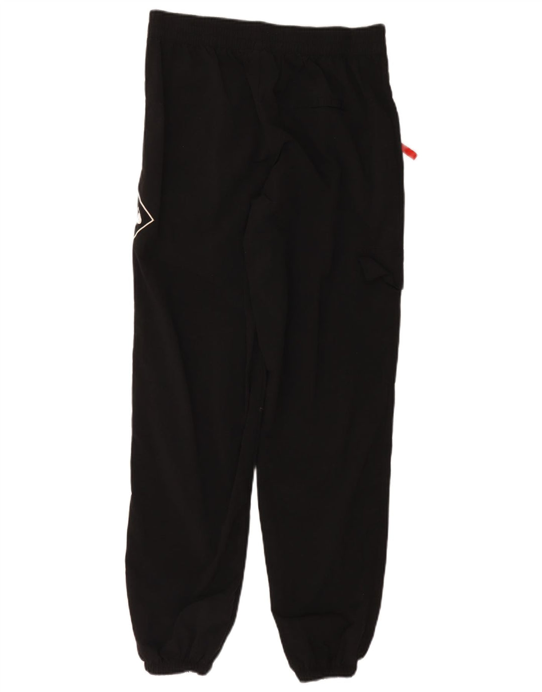 Fila Herren-Cargo-Trainingsanzughose mit grafischem Muster, mittelschwarzes Nylon