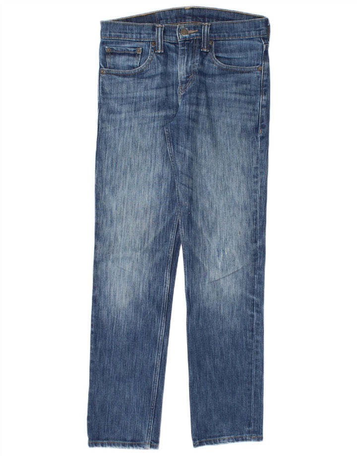 Levi's Herren 511 Distressed Slim Jeans W28 L29 Blaue Baumwolle