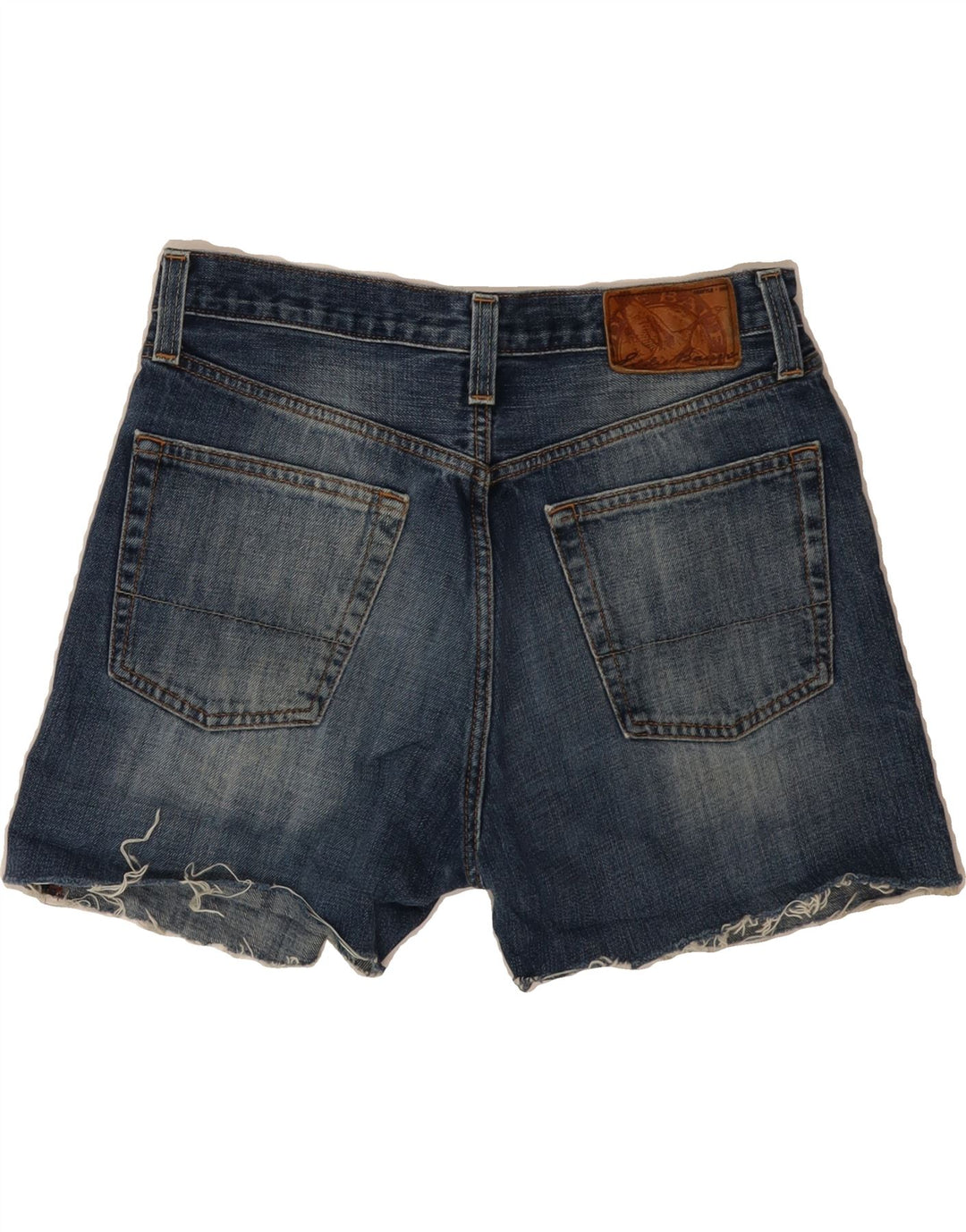 EDDIE BAUER Mens Denim Shorts W32 Medium  Blue Cotton Vintage Eddie Bauer and Second-Hand Eddie Bauer from Messina Hembry 