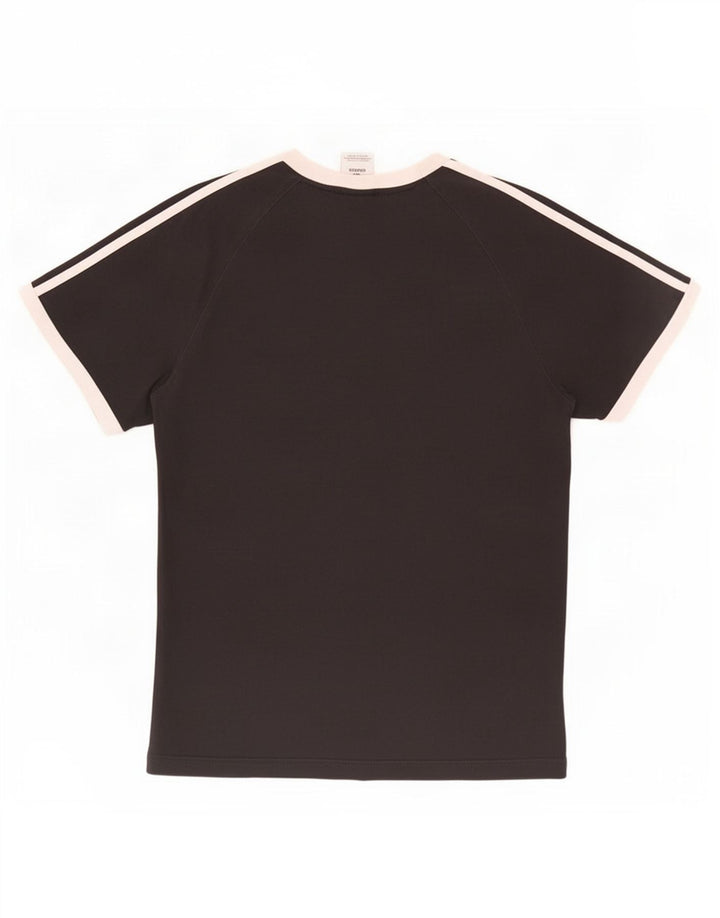 Adidas Herren T-Shirt Top Large Schwarz Baumwolle