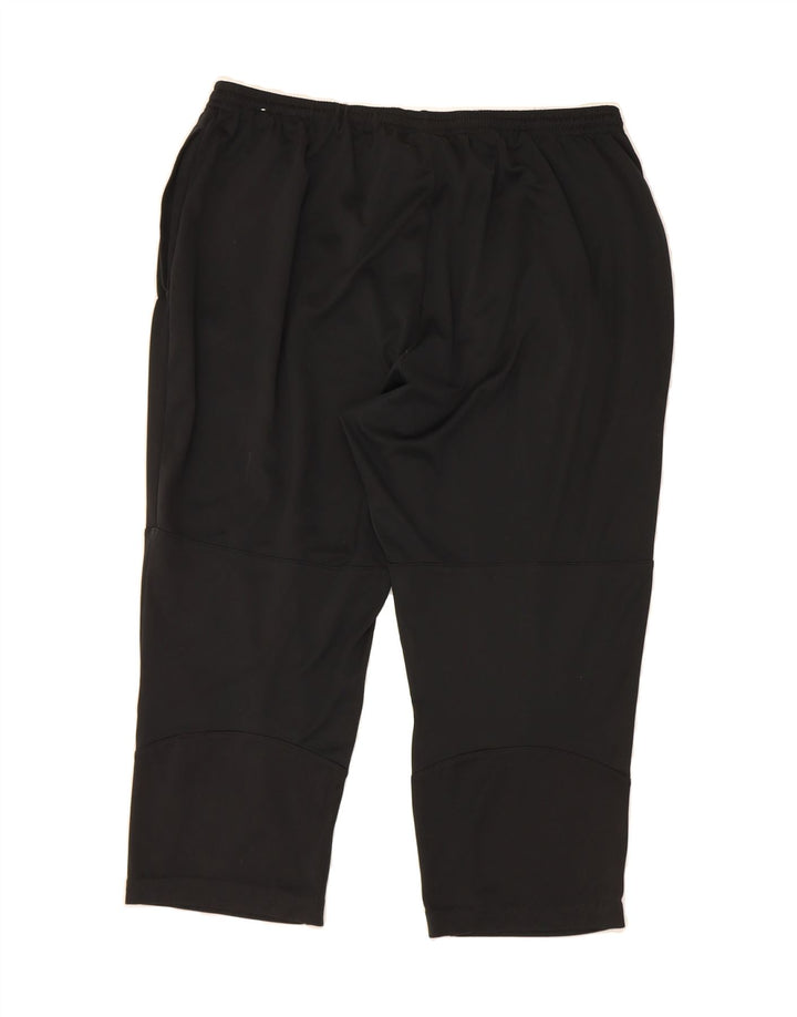 NIKE Womens Dri Fit Capri Tracksuit Trousers UK 20 2XL  Black Polyester Vintage Nike and Second-Hand Nike from Messina Hembry 