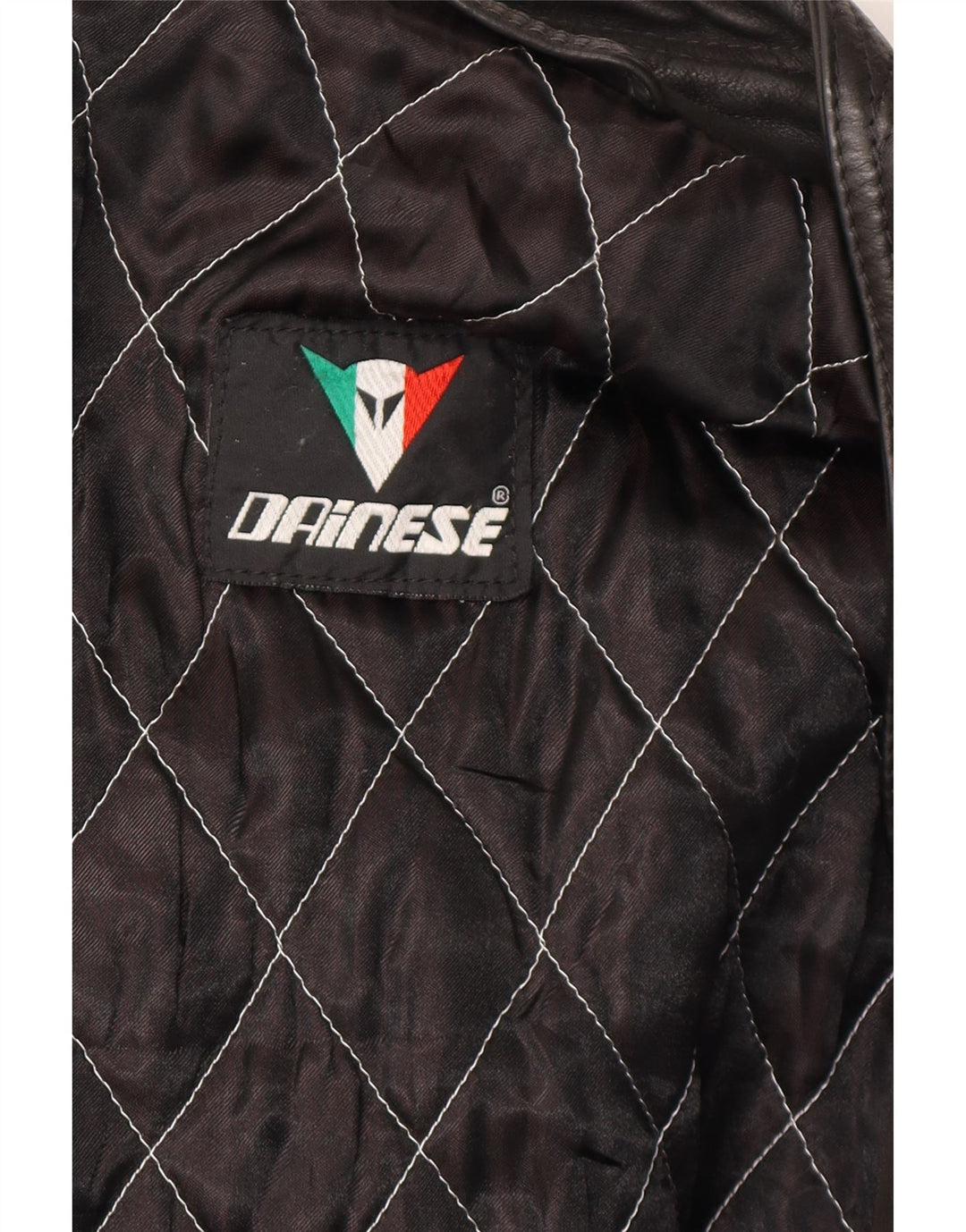 Dainese Herren Lederjacke IT 52 Großes schwarzes Leder