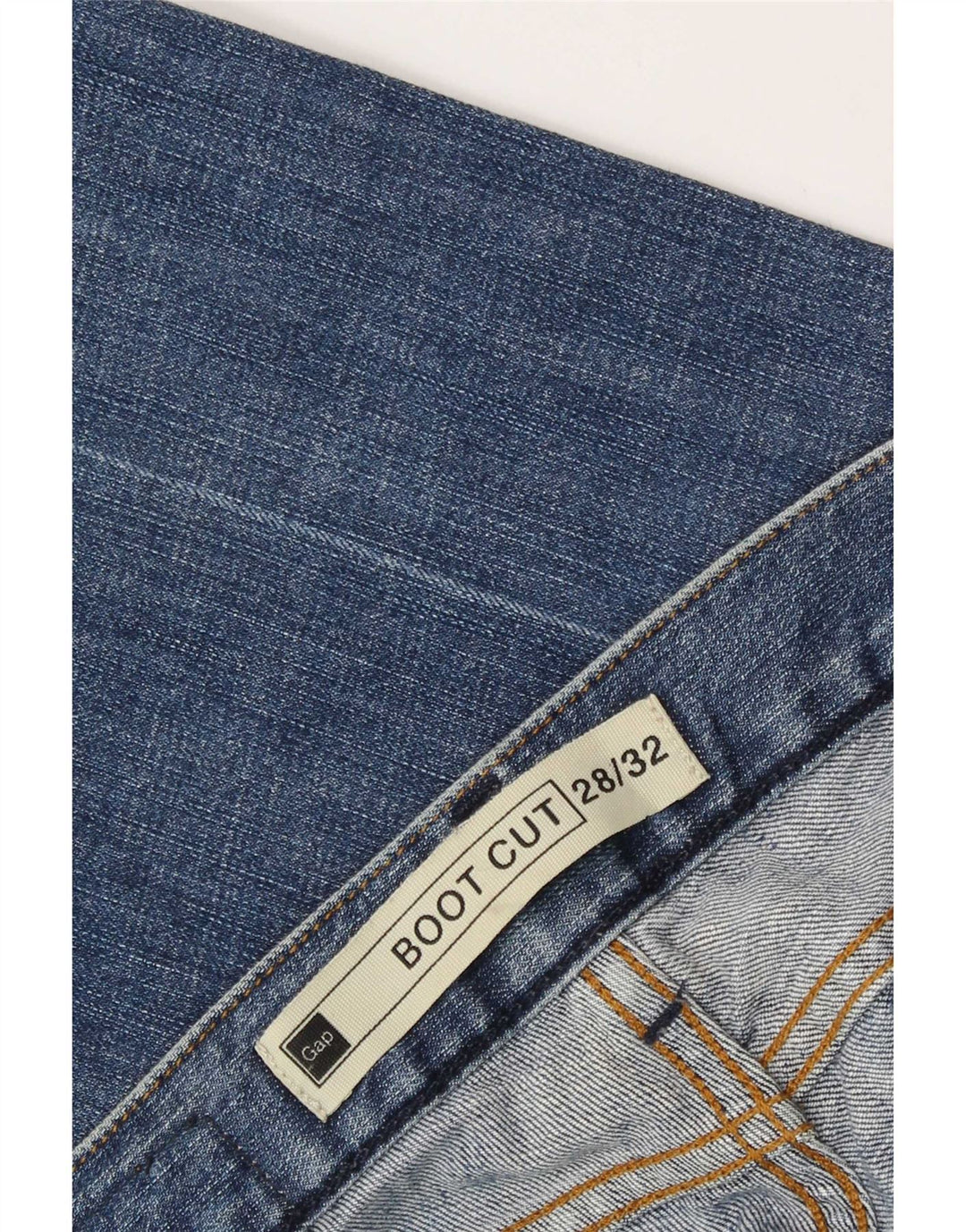 Gap Damen Bootcut-Jeans W28 L32 Blau