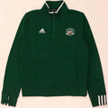 Adidas Herren Ohio Zip Neck Sweatshirt Pullover Mittelgrün