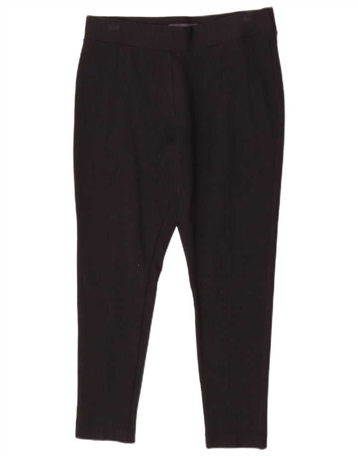 Marks & Spencer Damen kurze Leggings UK 12 Mittelschwarze Viskose