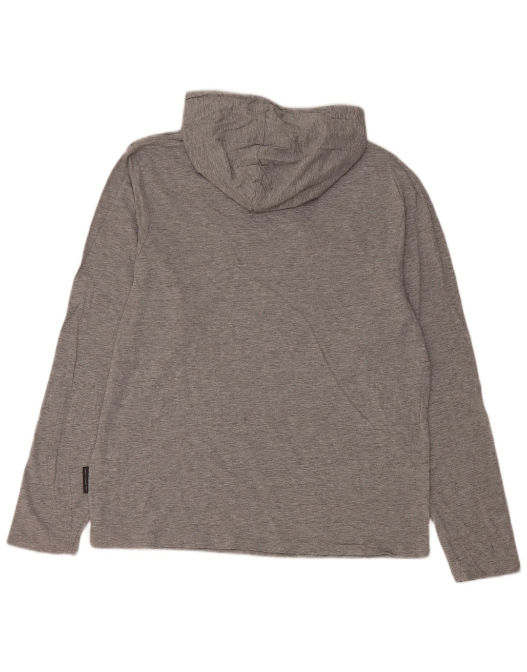 French Connection Herren-Sweatshirt mit normaler Passform, mittelgraue Baumwolle