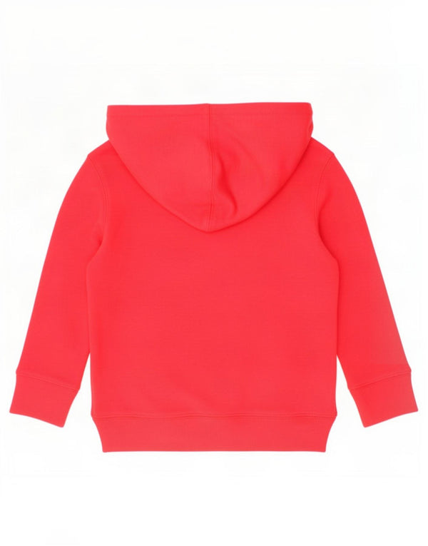 Gap Mädchen-Kapuzenpullover mit Grafik, 3–4 Jahre, rote Baumwolle
