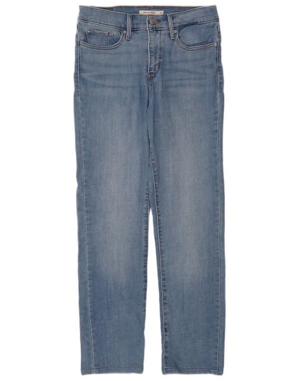 Levi's Damen 312 Shaping Slim Jeans W28 L27 Blaue Baumwolle