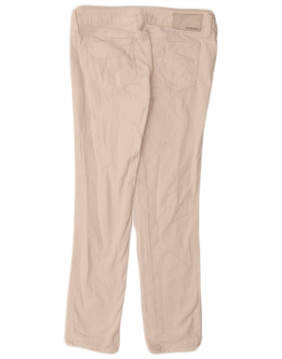 Diesel Damen Cuddy Slim Jeans W28 L29 Weiße Baumwolle