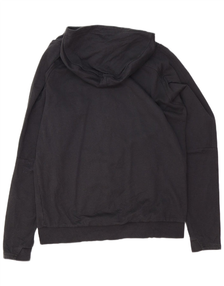 PUMA Herren AC Milan Grafik-Kapuzenpullover mit Reißverschluss, mittelschwarz, Baumwolle