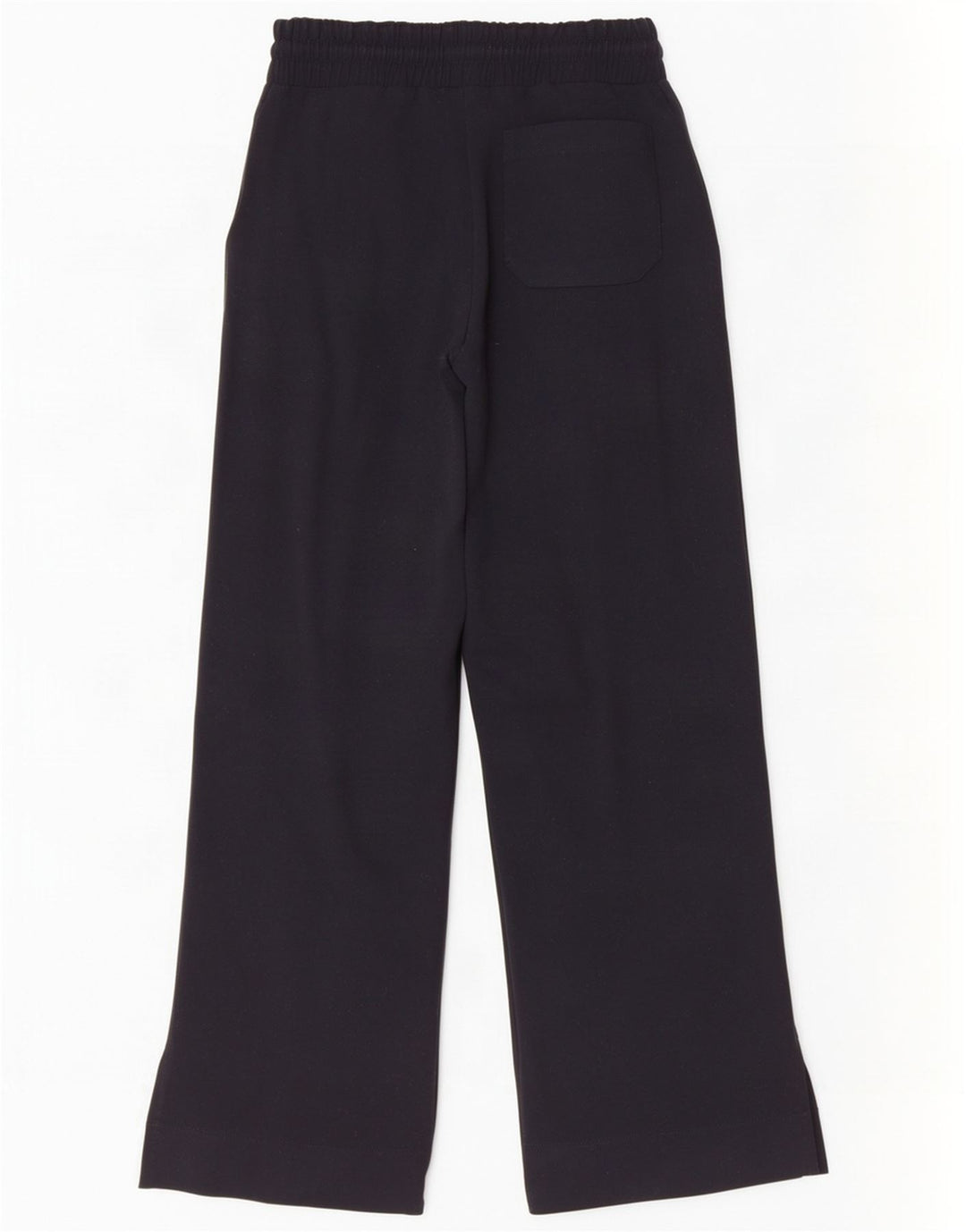 Reiss Damen-Trainingshose mit weitem Bein, UK 10, Größe S, Schwarz, Polyester