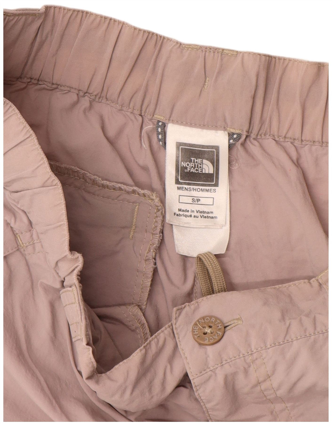 THE NORTH FACE Herren Cargo-Shorts, Größe S, W28, Beige, Nylon