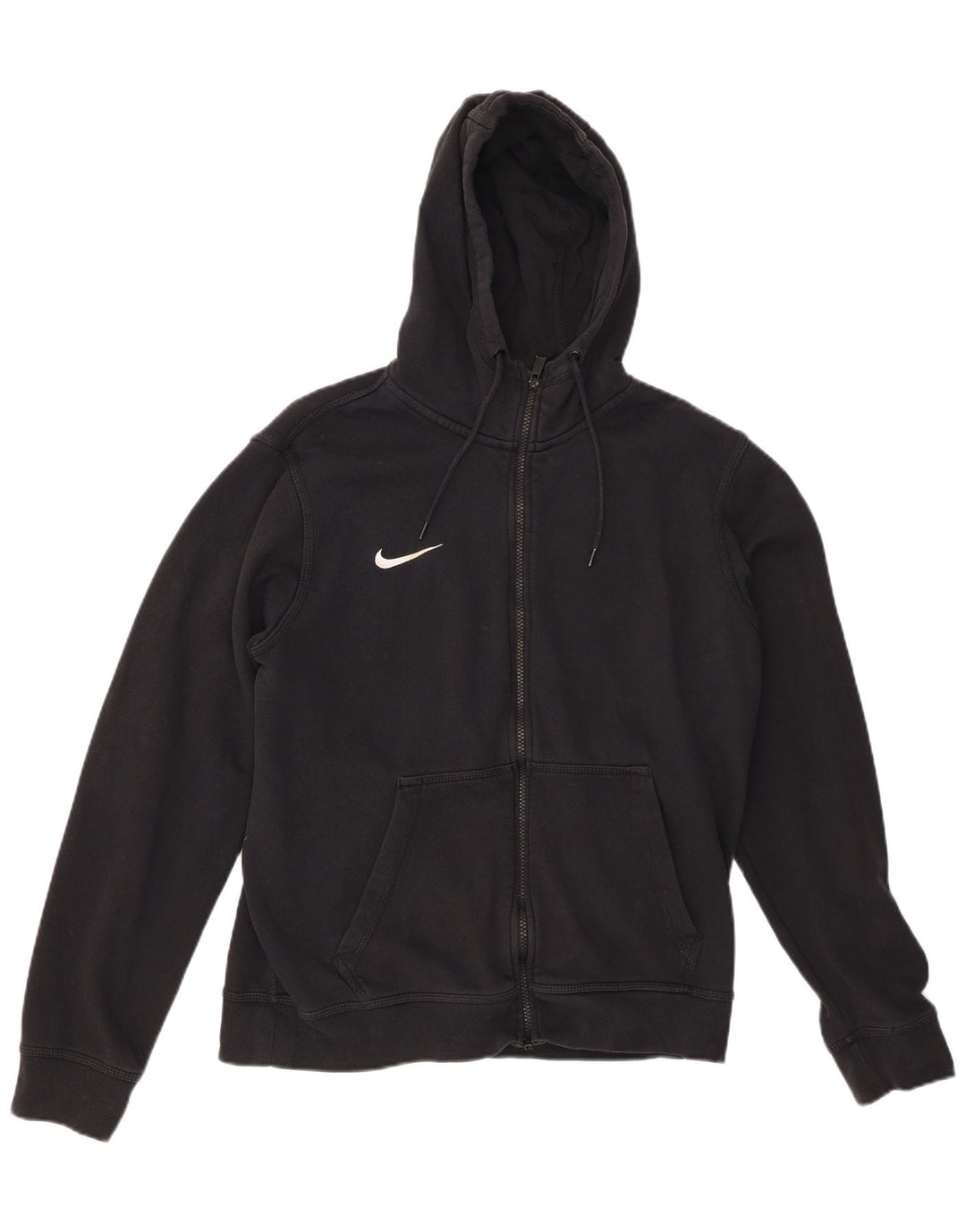 NIKE Herren-Kapuzenpullover mit Reißverschluss, mittelschwarz