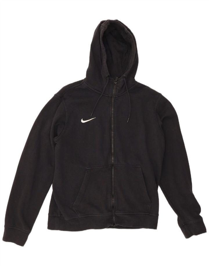NIKE Herren-Kapuzenpullover mit Reißverschluss, mittelschwarz