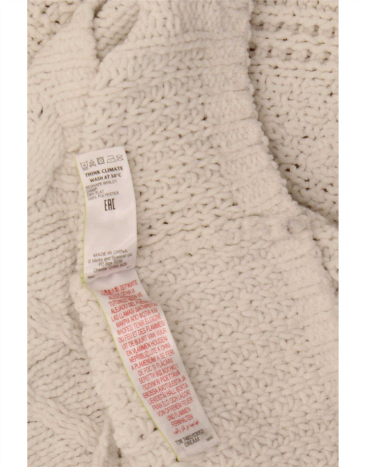 Marks & Spencer Rollkragenpullover für Damen, Gr. 14, Mittelbeige