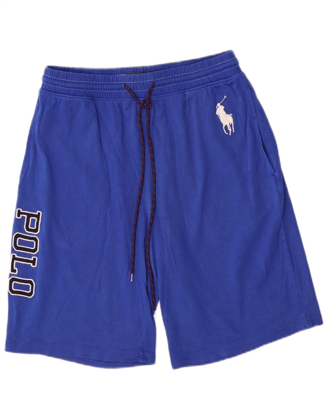 POLO RALPH LAUREN Herren-Sportshorts mit Grafik, mittelblaue Baumwolle