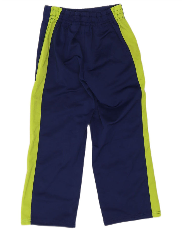 Puma Jungen-Trainingshose, 8–9 Jahre, Größe S, Marineblau, Farbblock