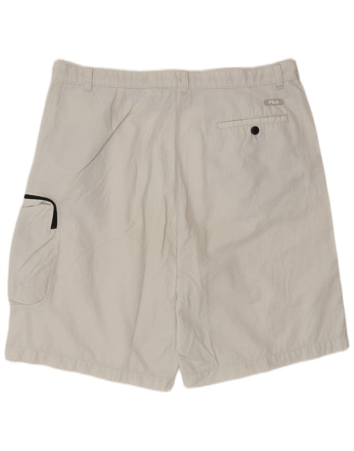 Fila Herren Cargoshorts IT 54 2XL W38 Weiß