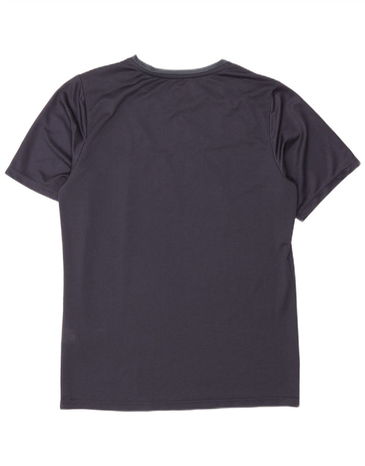 Puma Herren T-Shirt Top Large Marineblau Farbblock