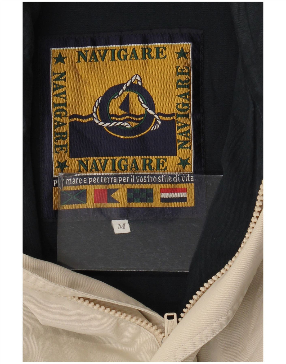 Navigare Herrenweste UK 38 Medium Off White