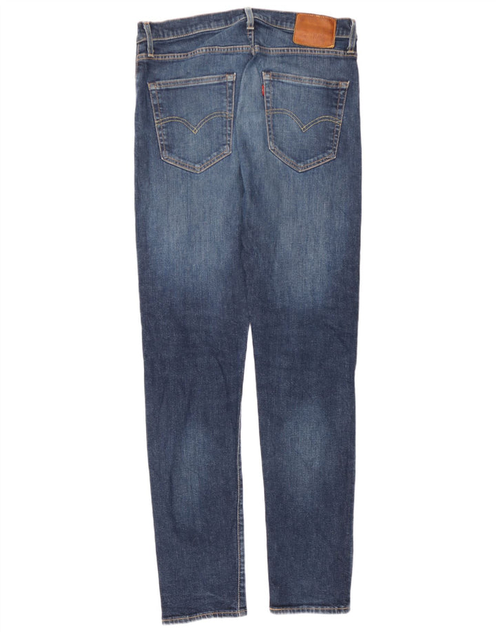 Levi's Herren 512 Slim Tapered Jeans W33 L34 Blaue Baumwolle
