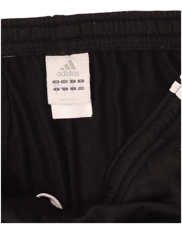 Adidas Herren Trainingshose Jogger UK 38/40 Medium Schwarz Polyester