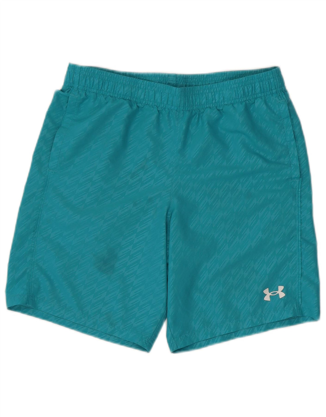 UNDER ARMOUR Sportshorts für Jungen, 13–14 Jahre, XL, türkis, geometrisch