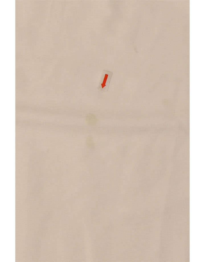 Zara Damen schulterfreies Kleid UK 10 Small Weiß