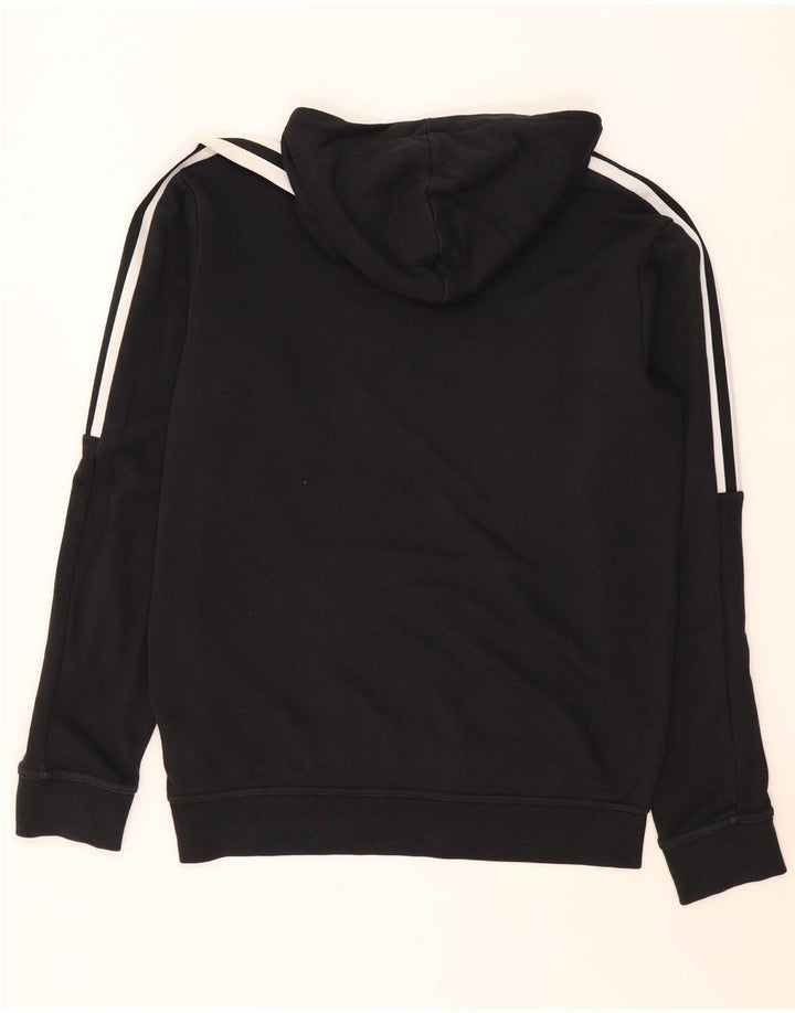 Adidas Herren Kapuzenpullover Mittelschwarz Baumwolle