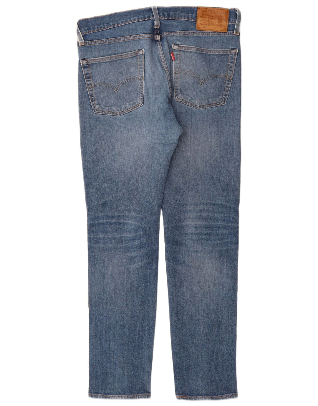 Levi's Damen 510 Skinny Jeans W32 L28 Blau