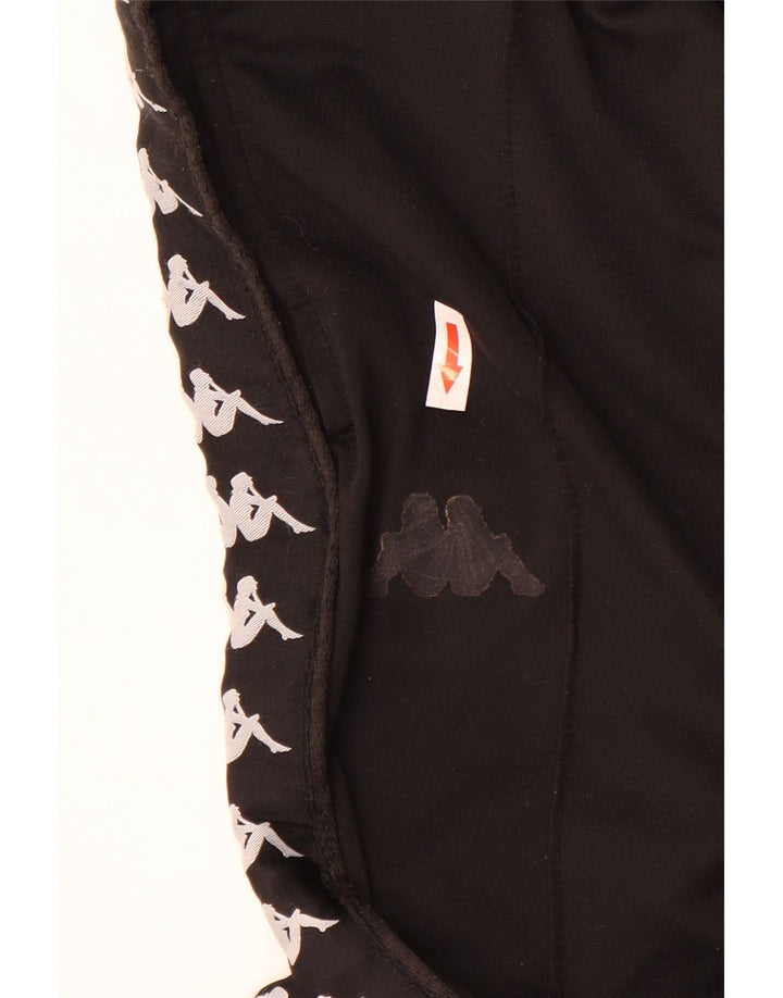 Kappa Herren Graphic Trainingshose XL Schwarz