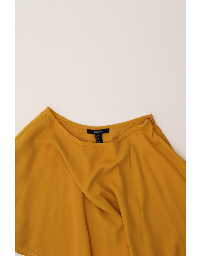 FOREVER 21 Womens Mini Skirt Medium W28 Brown Polyester Vintage Forever 21 and Second-Hand Forever 21 from Messina Hembry 