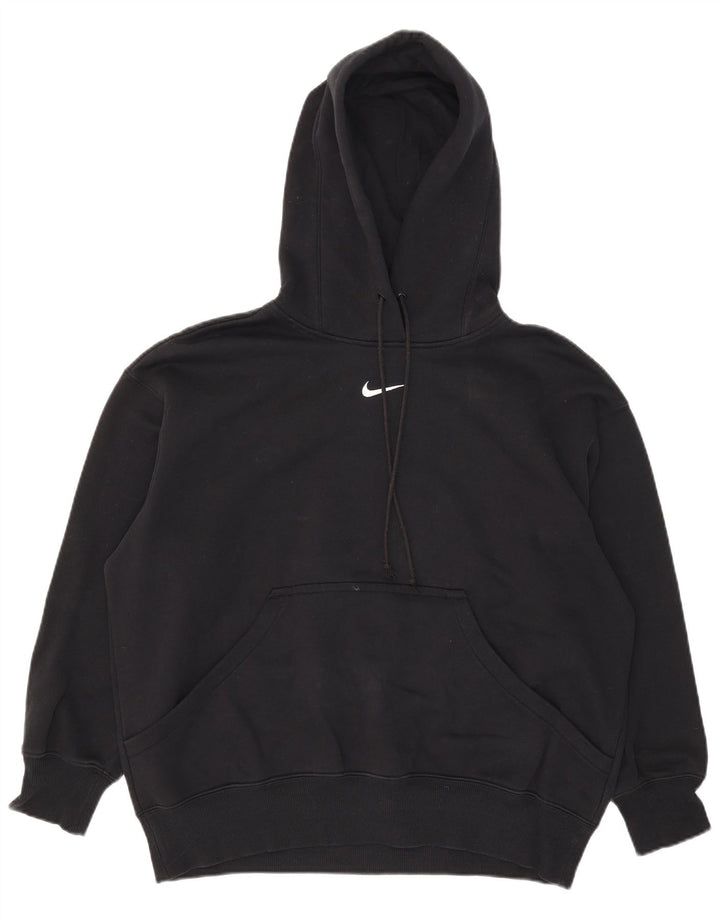 Nike Herren-Kapuzenpullover in Übergröße, Größe S, Schwarz, Baumwolle