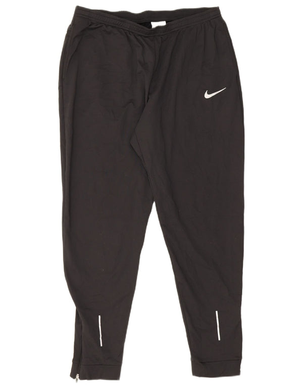 Nike Herren Dri Fit Trainingshose Joggers Large Schwarz Polyester