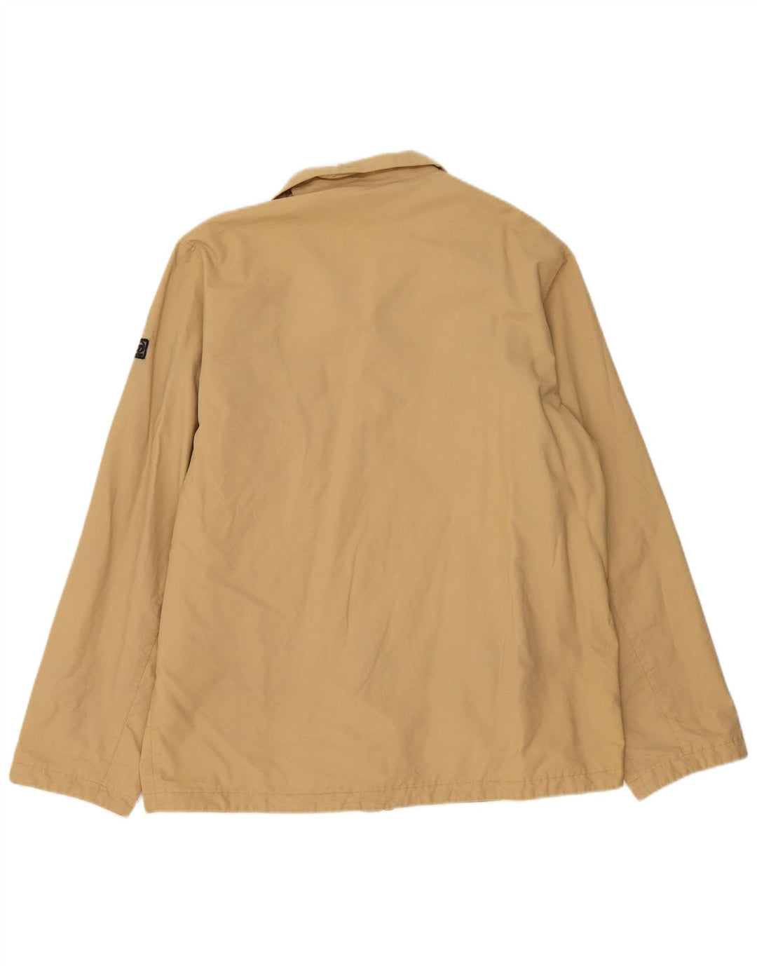 Sergio Tacchini Herren Bomberjacke UK 42 XL Beige Baumwolle