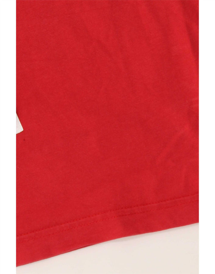 Nike Herren-T-Shirt mit Standard-Passform und Grafik, Größe S, Rot