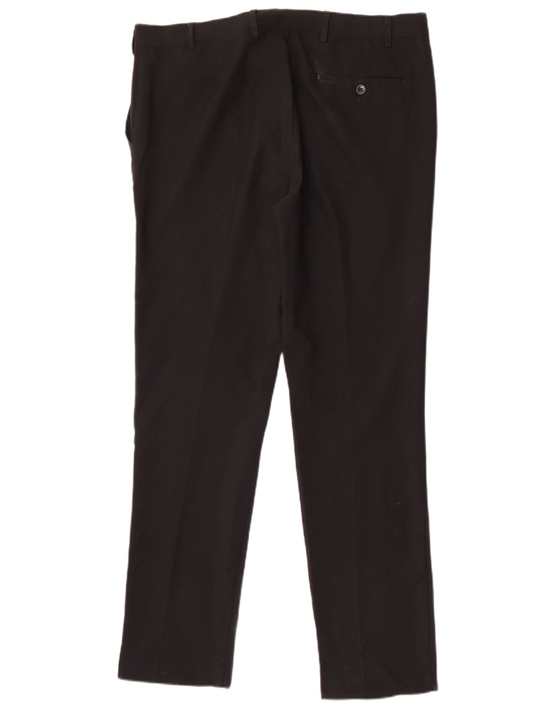 Marks & Spencer Herren Slim Chinohose W38 L33 Schwarz Polyester
