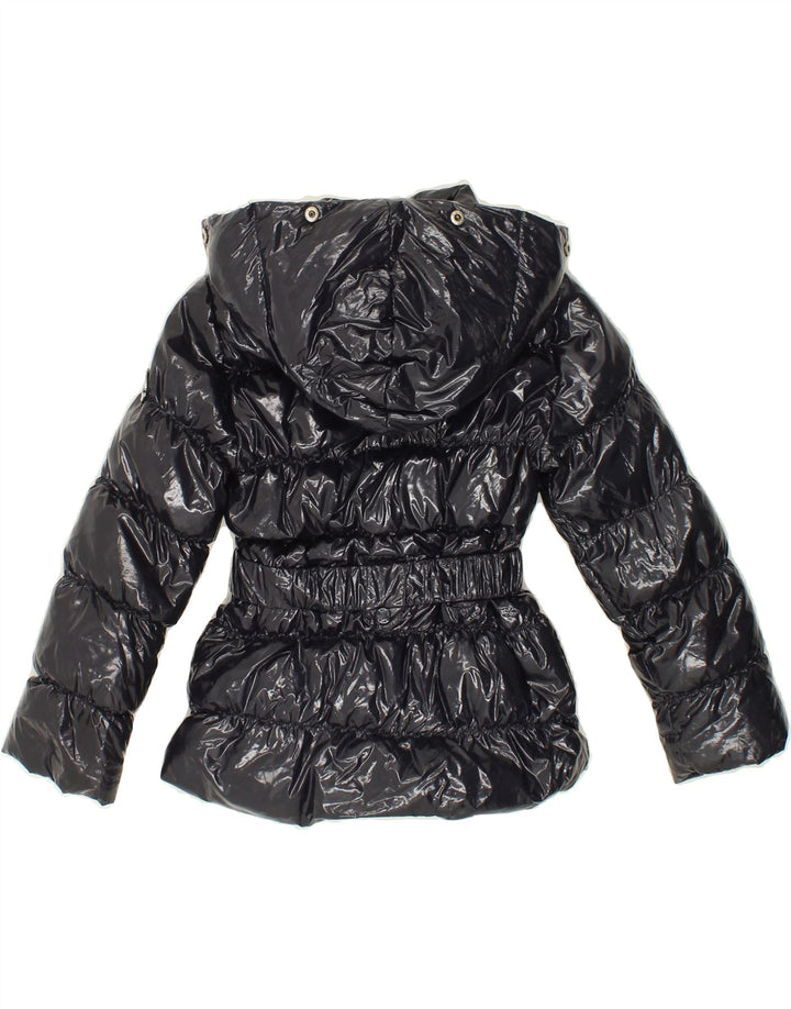 LIU JO Girls Hooded Padded Jacket 4-5 Years Navy Blue Polyamide Vintage Liu Jo and Second-Hand Liu Jo from Messina Hembry 