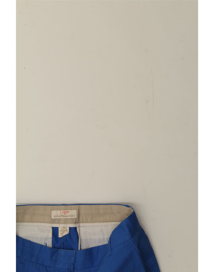 J. CREW Womens Chino Shorts US 6 Medium W32  Blue Cotton Vintage J. Crew and Second-Hand J. Crew from Messina Hembry 