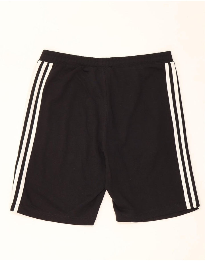 Adidas Herren Sport Shorts Große schwarze Baumwolle