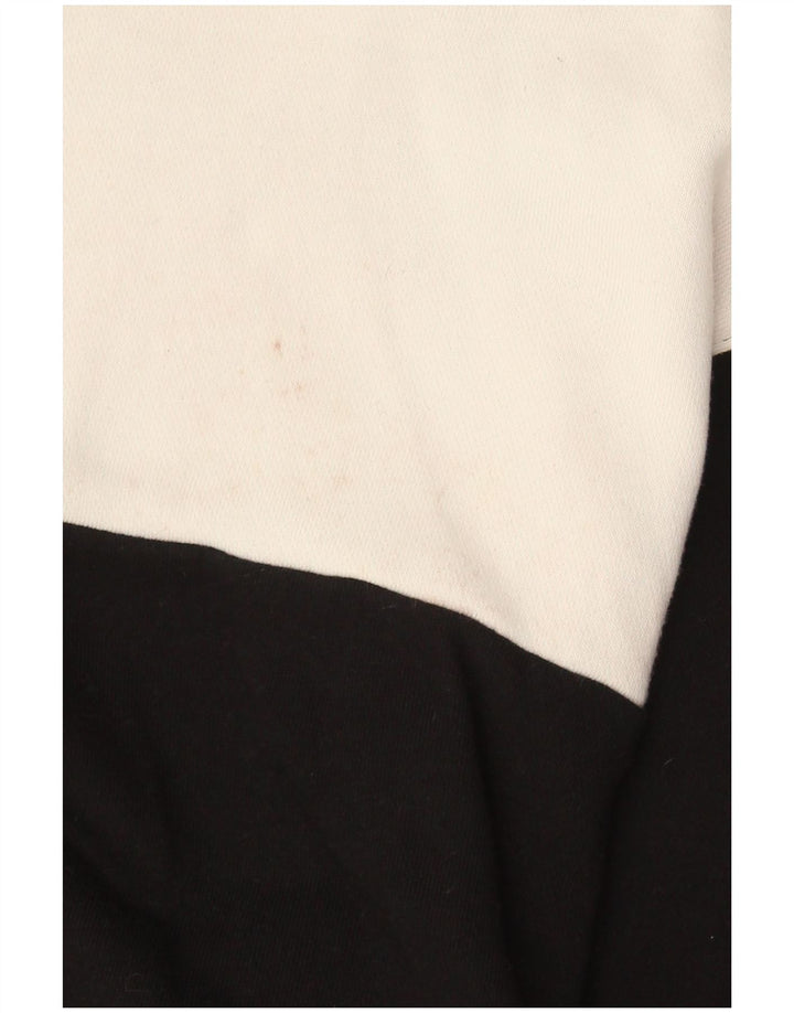 Champion Damen-Sweatshirt mit Grafik, UK 14, Mittelschwarz, Farbblock