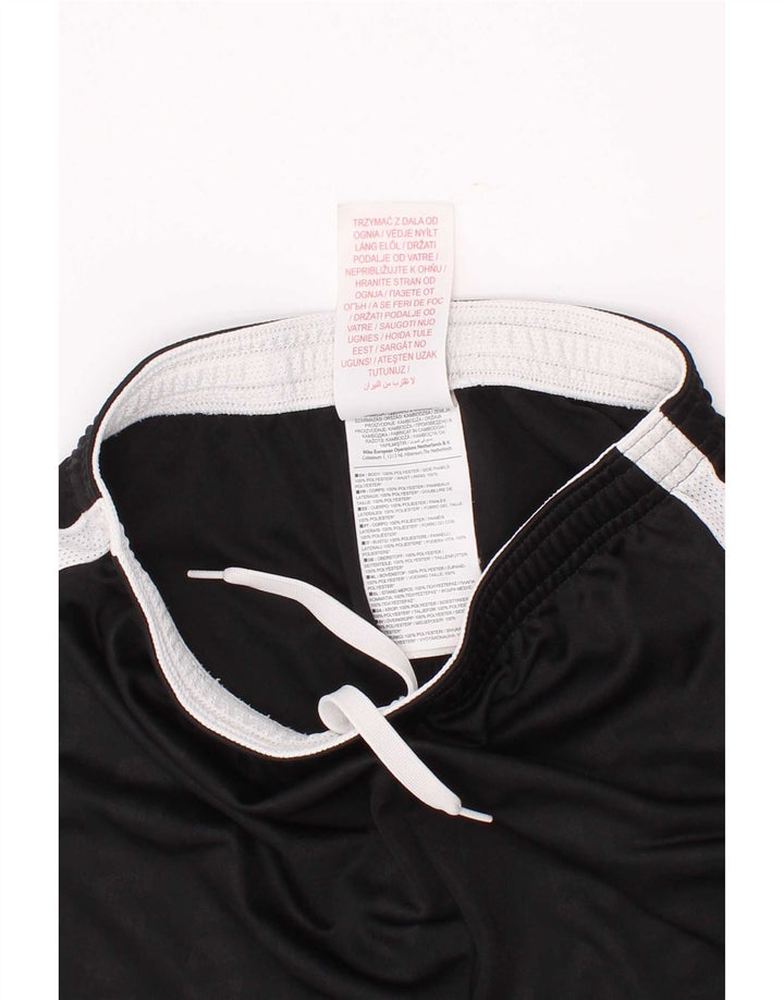 Nike Dri Fit Sportshorts für Jungen, 8–9 Jahre, Größe S, Schwarz, Colourblock-Polyester