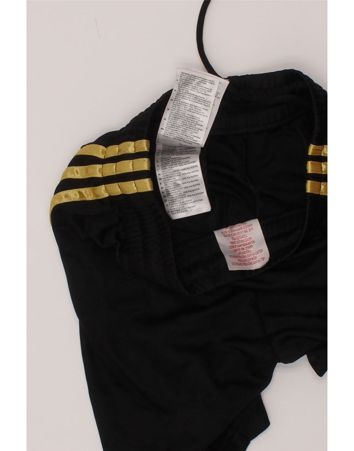 Adidas Jungen Salah Sportshorts 7–8 Jahre, schwarzes Polyester