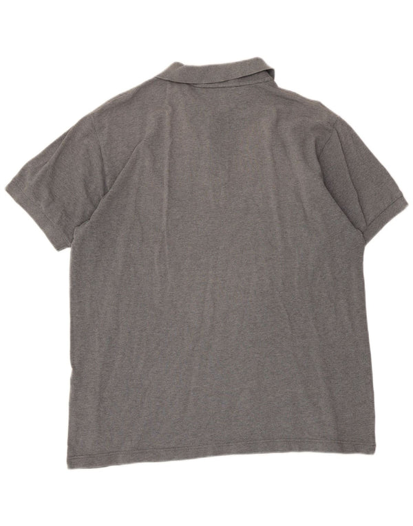 Kappa Mens Polo Shirt XL Grey Cotton