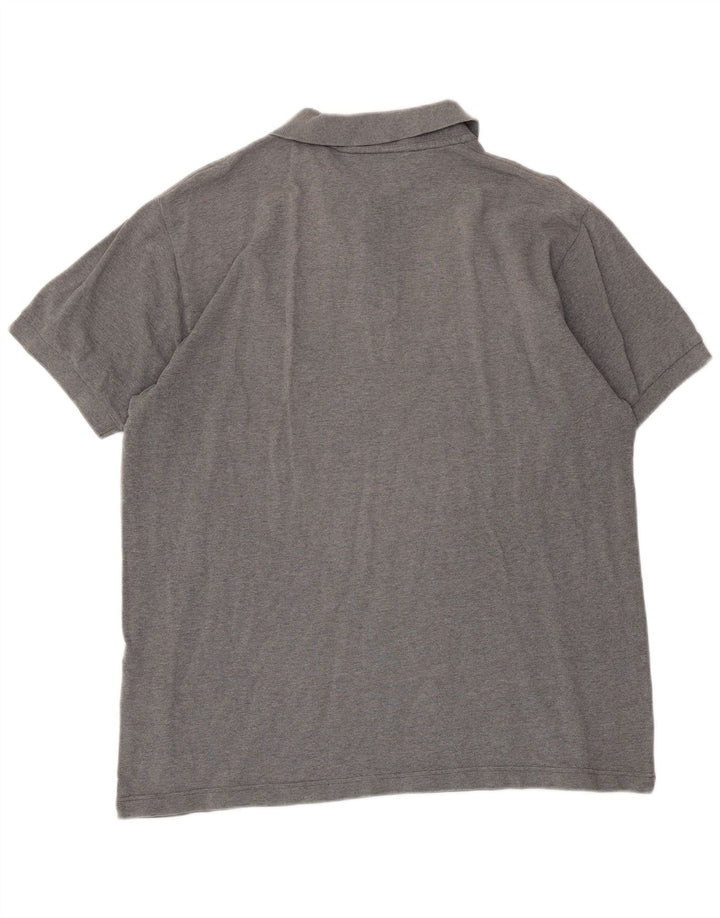 Kappa Herren Poloshirt XL Grau Baumwolle