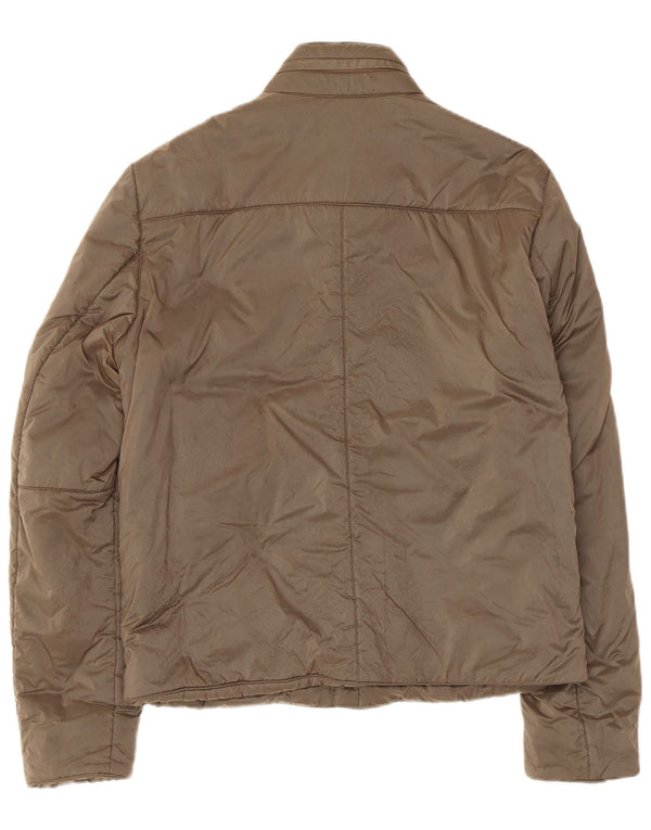 Calvin Klein Herren Wattierte Jacke IT 50 Large Khaki Polyamid