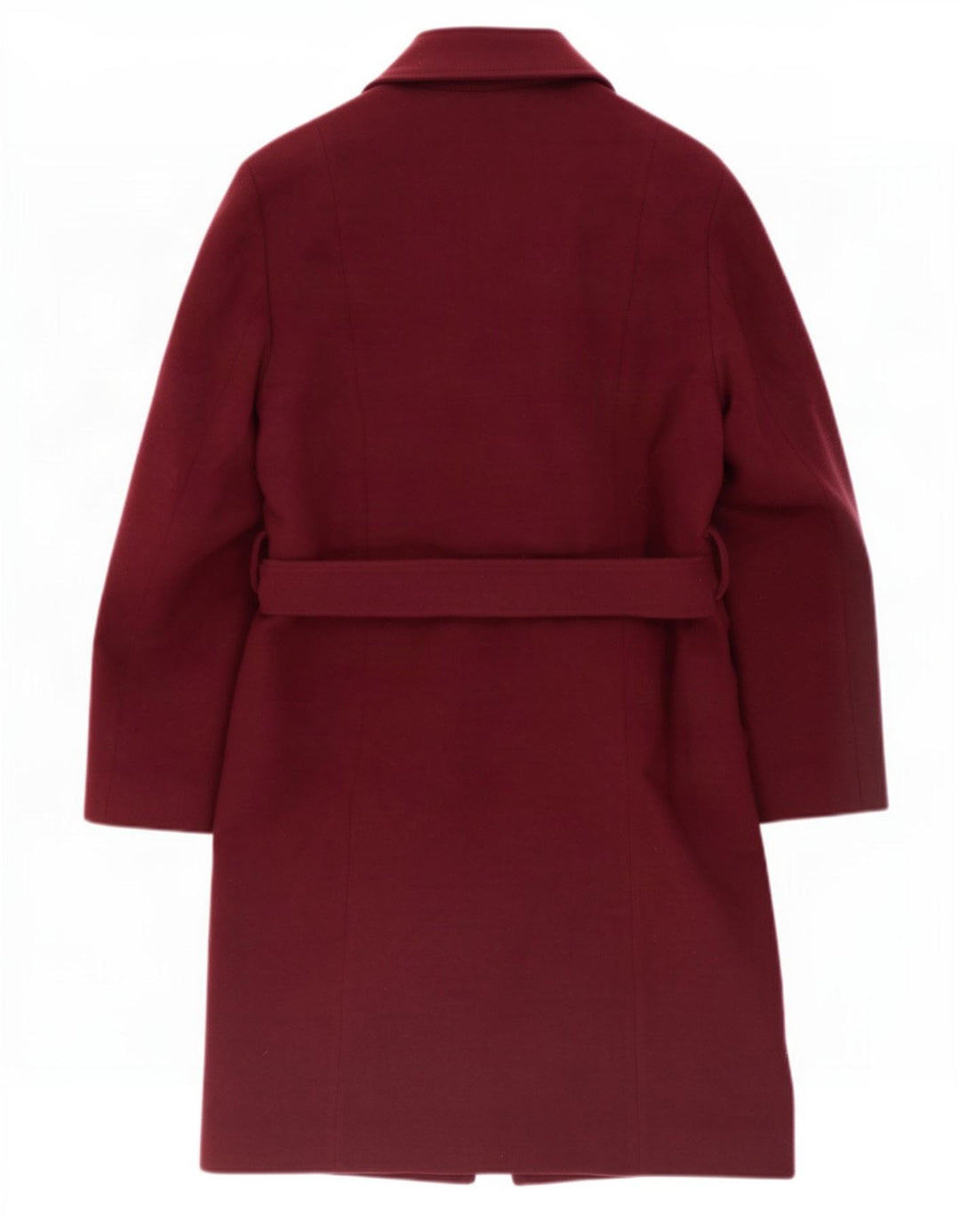 Marks & Spencer Damenmantel UK 12 Medium Burgund Polyester